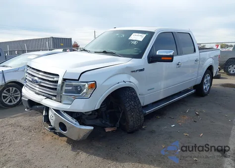 2013 Ford F-150 Lariat from USA, damaged, VIN 1FTFW1ET4DFB83388